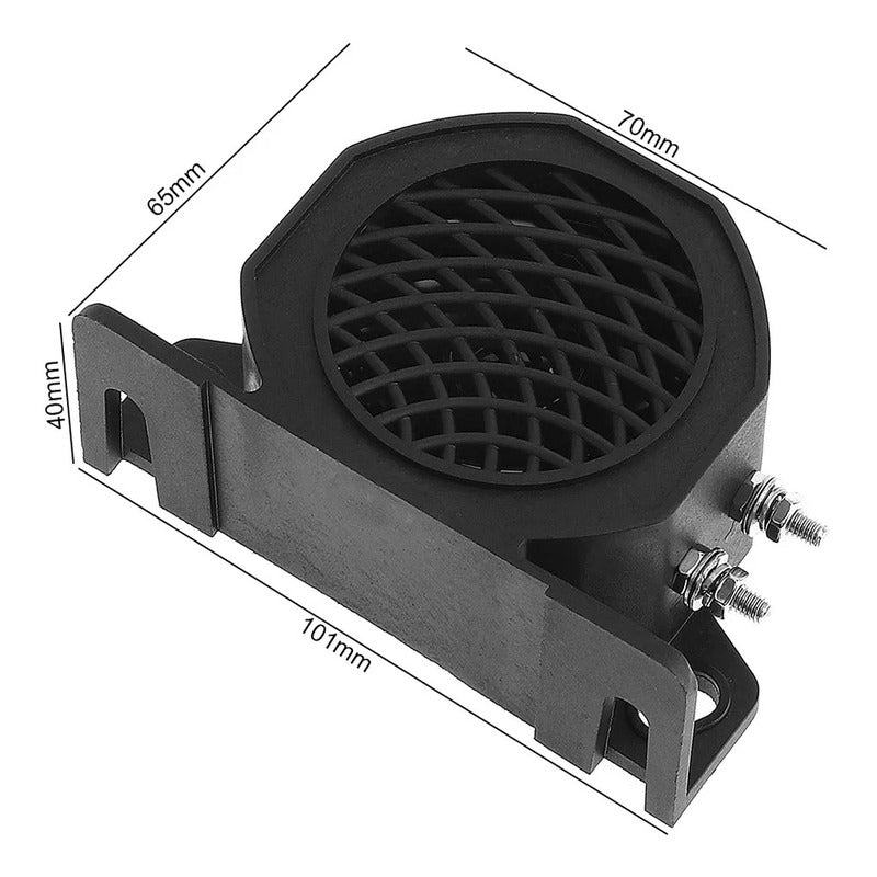 Bocina Alarma De Retroceso 12/24v Advertencia Auto Camión