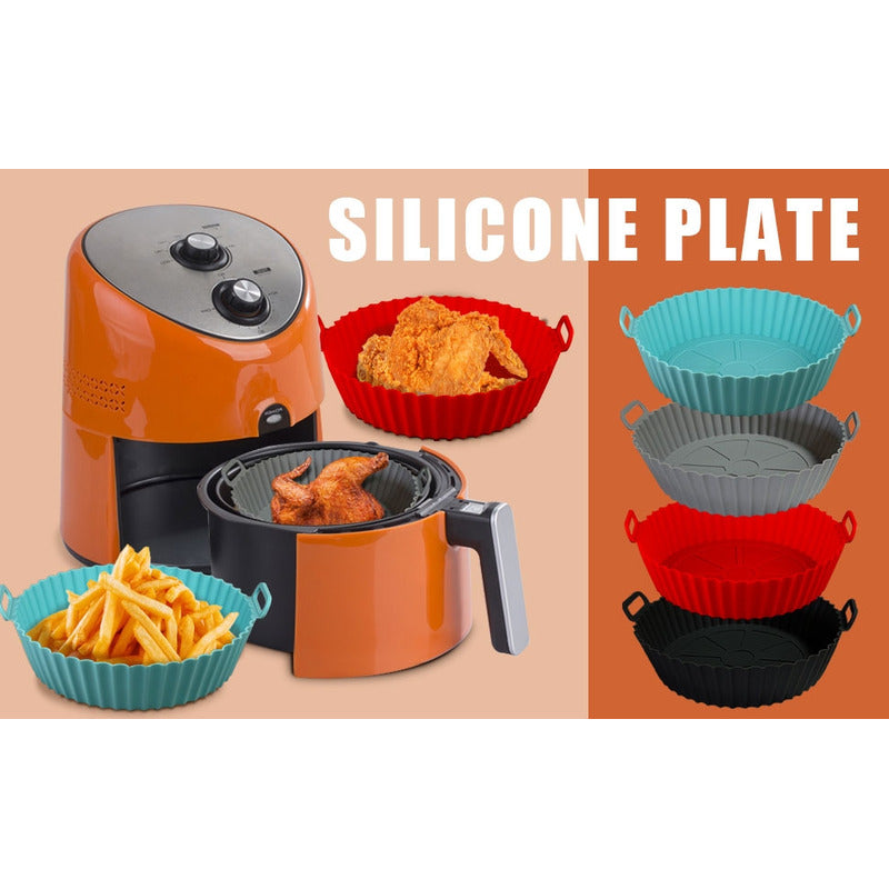 Molde Silicón Antiadherente Para Freidora De Aire Air Fryer