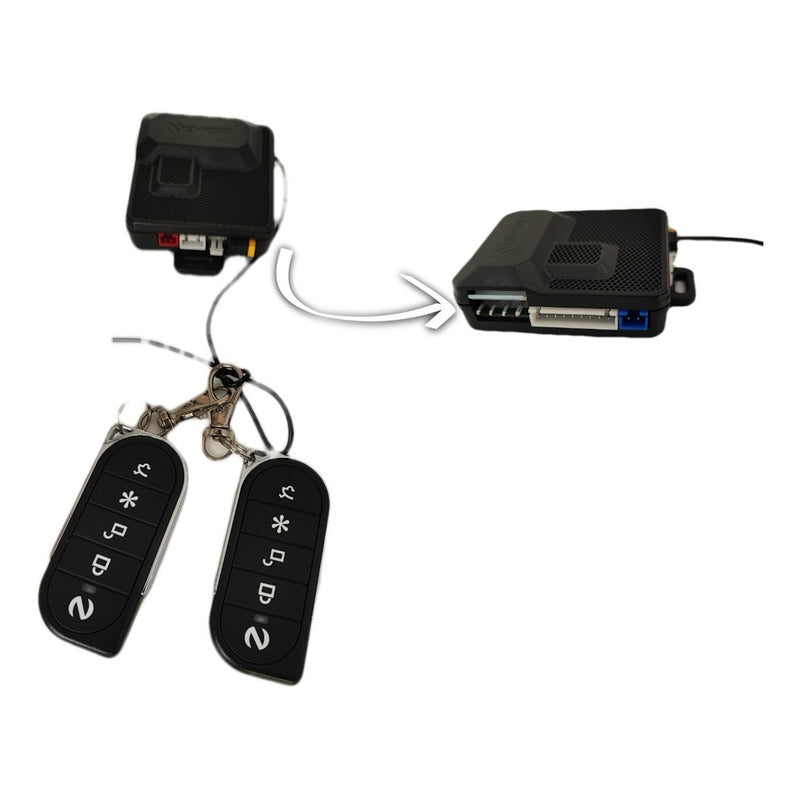 Kit Alarma Nemesis Gold Pp13 Código Variable Auto Antirobo