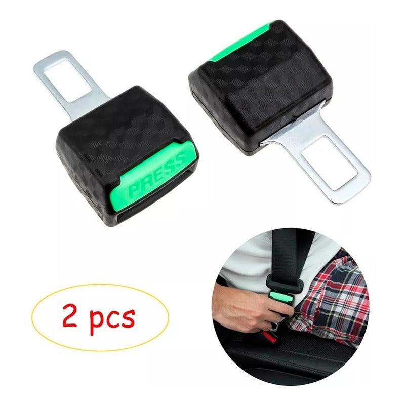 X2 Hebilla Cinturón De Seguridad Extensor Cinturón Auto/ R&c