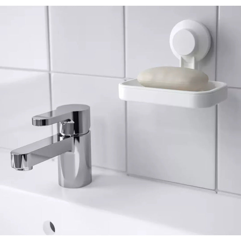 Jabonera Con Ventosa Fuerte Soporte De Pared Para Jabón