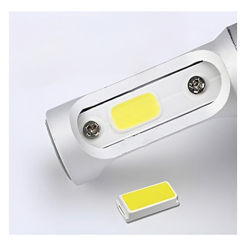 X2 Ampolleta Turbo Led H16 Jh10 Auto 12v Luz Led /ryc