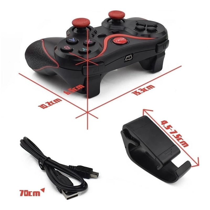 Gamepad Bluetooth Compatible Android Pc Tv Joystick Azul