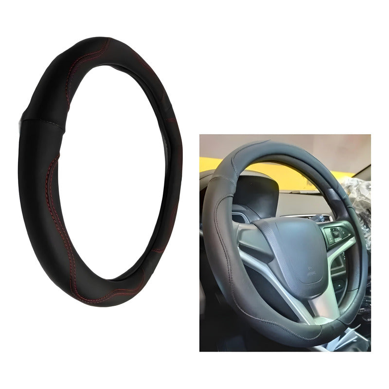 Funda Cubre Volante Auto Eco Cuero Premium Universal /r&c