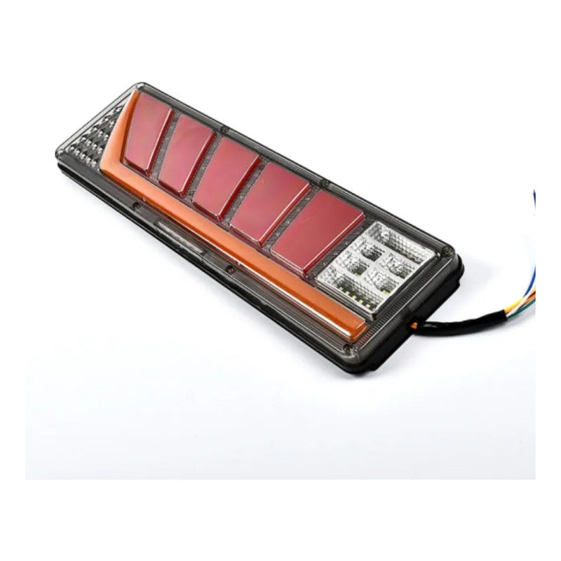 X2 Foco Led Trasero Multifunción 24v Freno Secuencial Camión
