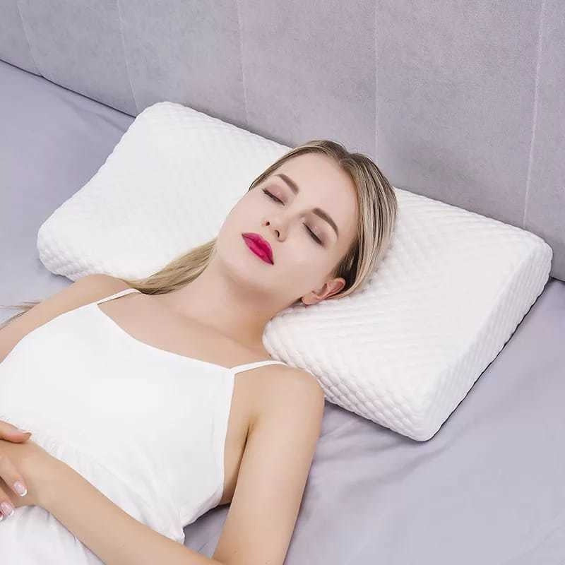 Almohada Terapeutica Cervical Con Memoria Foam Natural/r&c