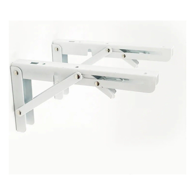 Set2 Escuadras Abatibles Metálicas Repisa 300x155mm Soporte