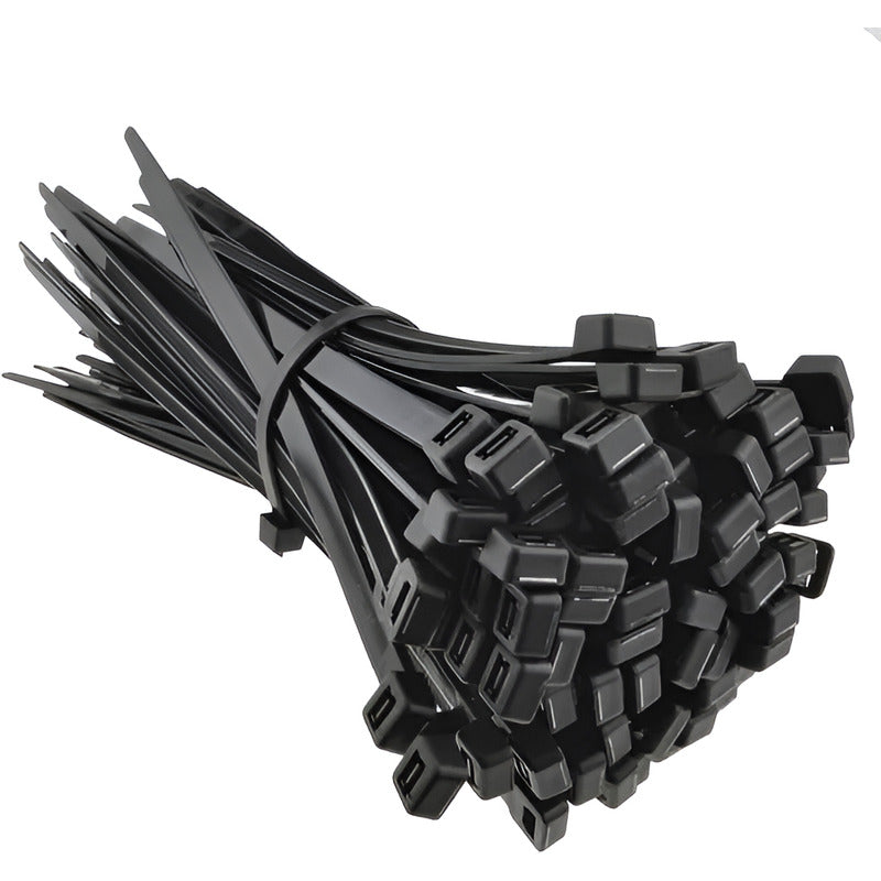 Amarras Plásticas Nylon Negro 15cm 3.6mm Pack 40 Kmt Tools