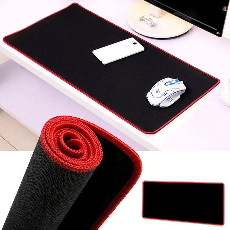 Mouse Pad Gamer K8 Antideslizante Cosido Alfombrilla Ratón