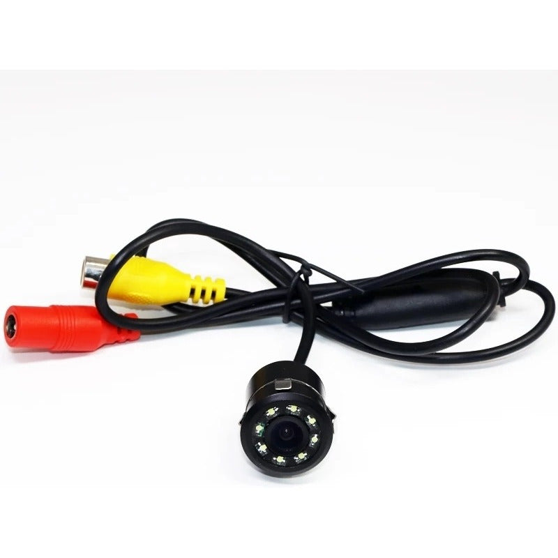 Camara De Reversa Hd Embutida 8 Led Retroceso Vision Nocturn