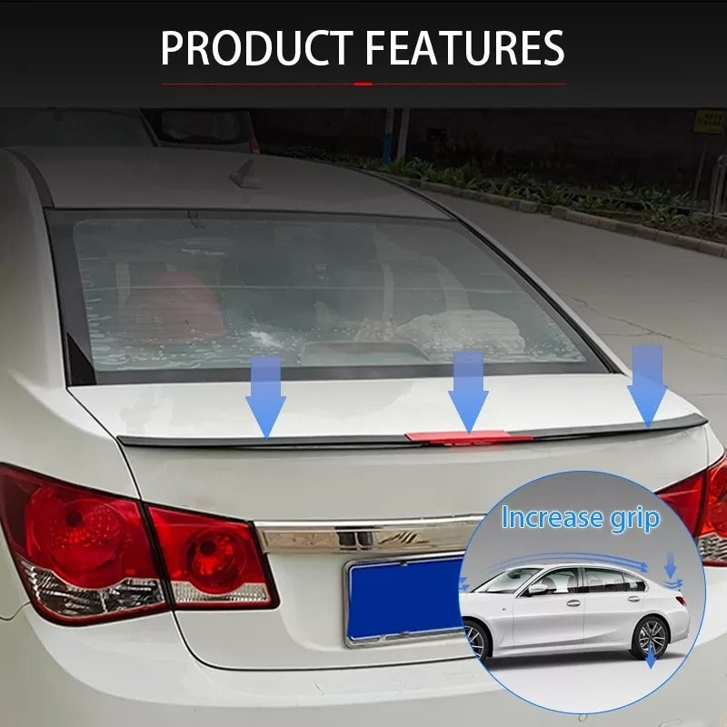 Aleron Lip Spoiler Maleta Plástico Abs Universal Auto/r&c