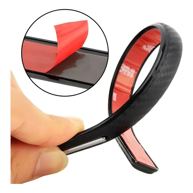 X4 Bumper Protector De Parachoque Anticolosión Goma Adhesivo