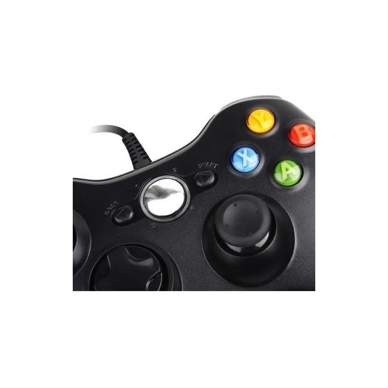 Control Xbox 360 Joystick Mando 360 Pc Cable Color Negro Usb