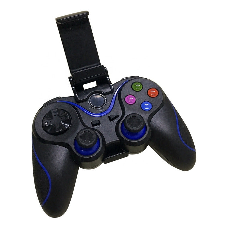 Gamepad Bluetooth Compatible Android Pc Tv Joystick Azul