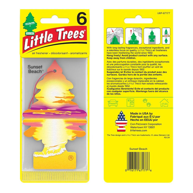 X24 Pino Aromático Colgante Para Auto Casa Little Trees /r&c
