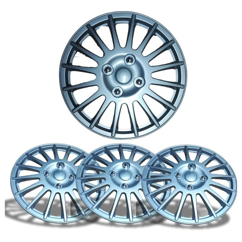 Set X4 Tapa Rueda Aro 15 Cromada Designer Tapa 15 Auto /r&c