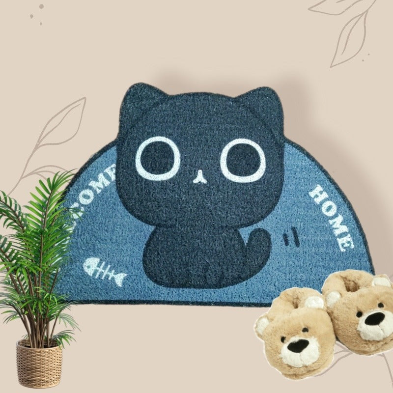 Limpiapiés Alfombra: Bienvenida Mascota Cocina Baño Decora