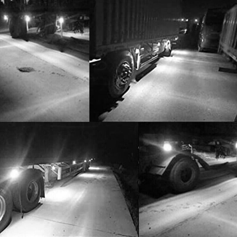 X12 Luz Led De Trocha Lateral Posición Bivoltaje 12-24v 9led