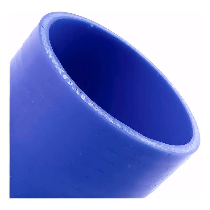 Copla Silicona Reducción 3 A 2 Pulgadas Acople Recta Unión Azul H40-33