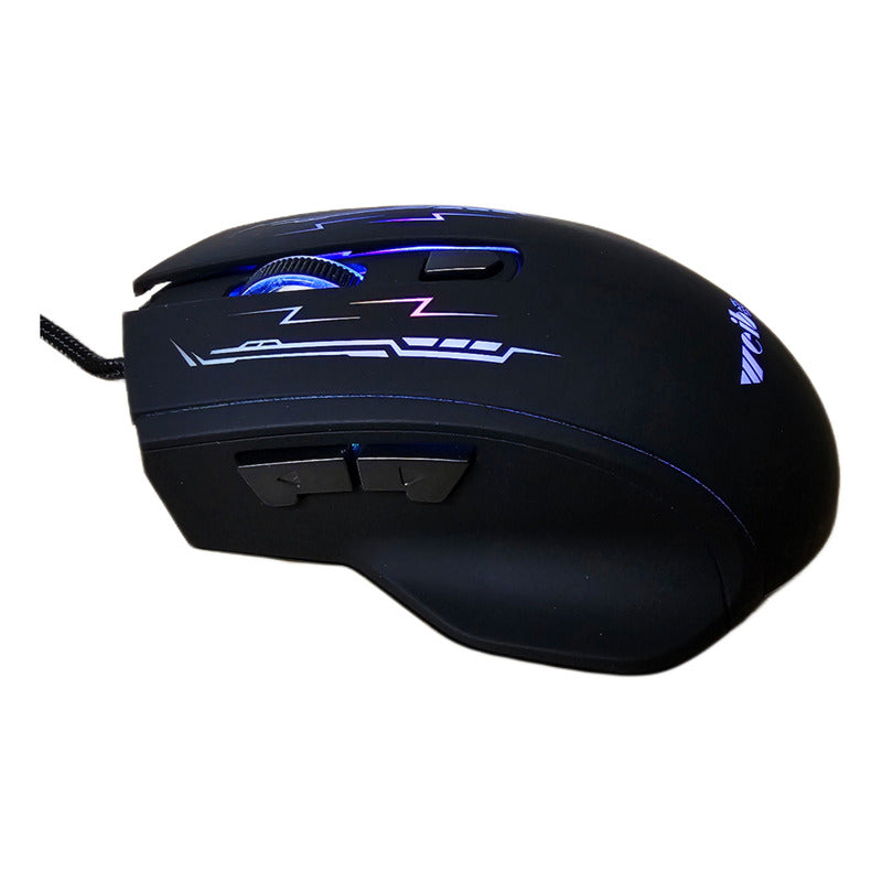 Mouse Gamer Pro 8 X8 Optico Usb 3200 Dpi Retroiluminado Rgb