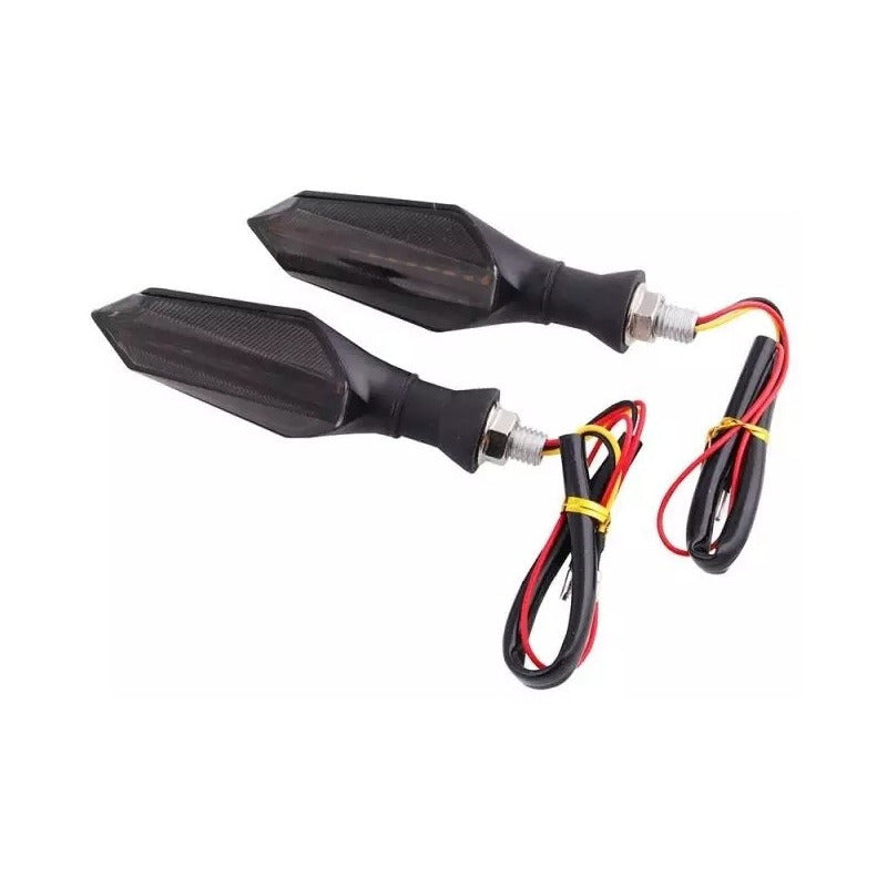 Intermitente De Moto Secuencial Bi Color
