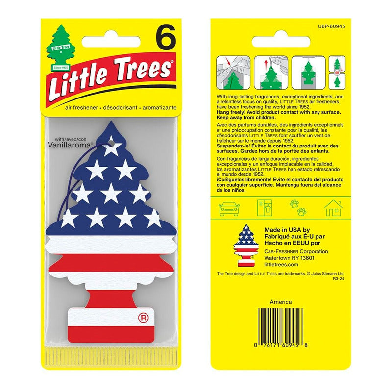 X24 Pino Aromático Colgante Para Auto Casa Little Trees /r&c