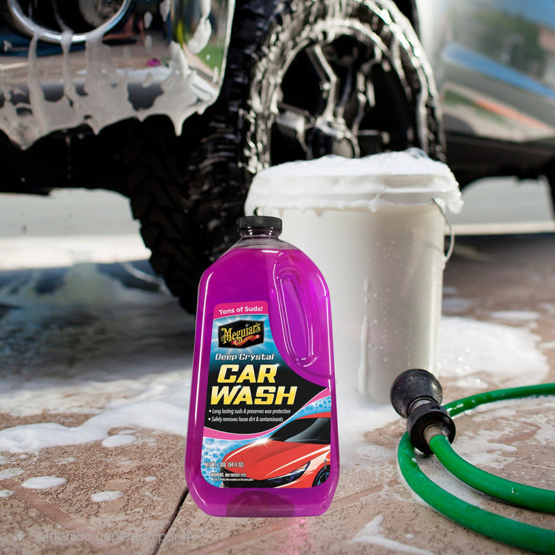 Shampoo Meguiars Para Auto Deep Crystal Car Wash 1.89lt /r&c