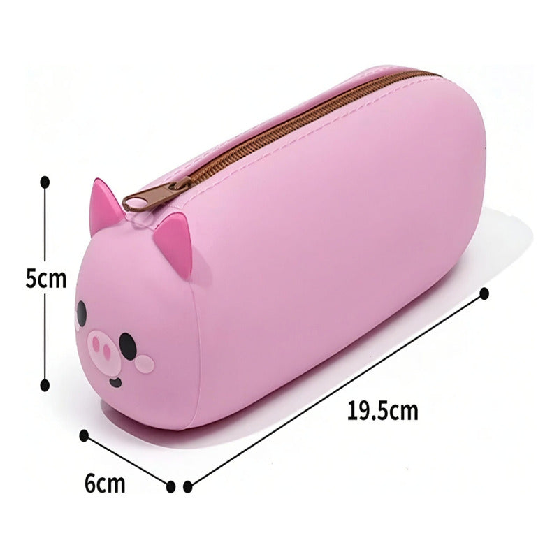 Cartuchera Estuche De Lapices Escolar De Silicona Kawaii /ry