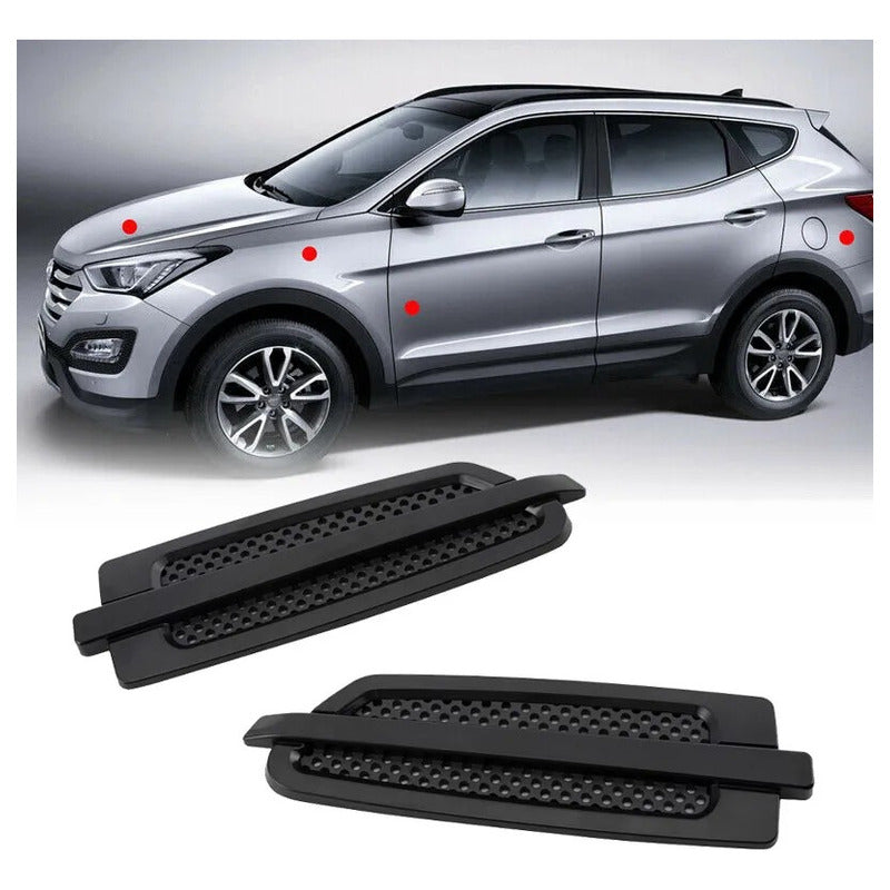 X2 Toma De Aire Lateral Capot. Simulador Auto Tunning Univer