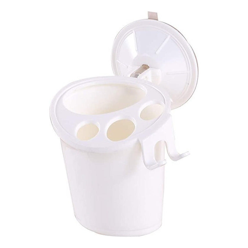 Organizador Cepillo Diente Portacepillo Vaso Ventosa