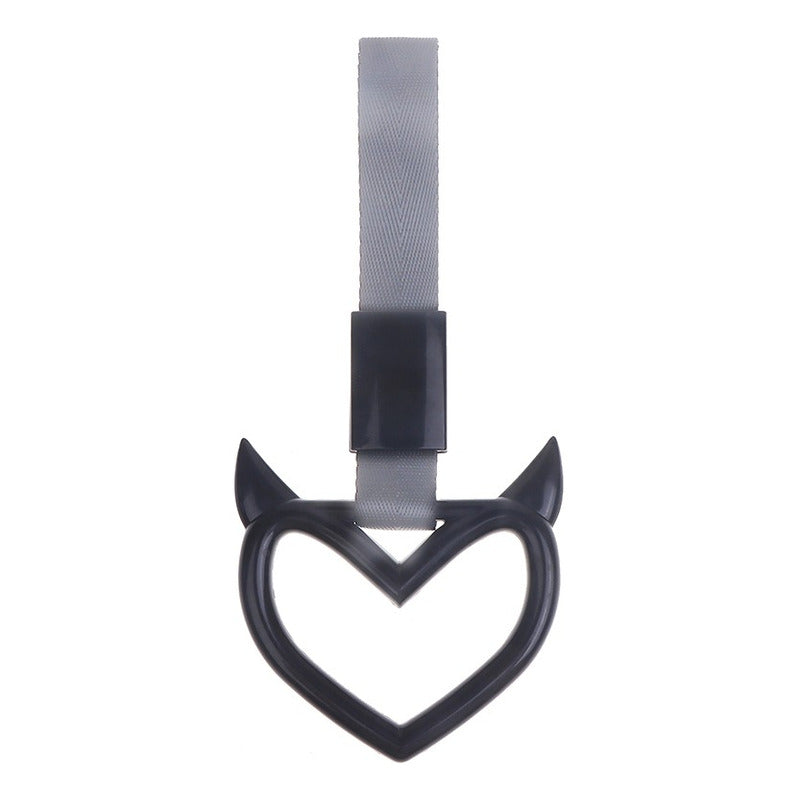 Colgante Anillo Tsurikawa Corazón Manija Correa De Mano /r&c