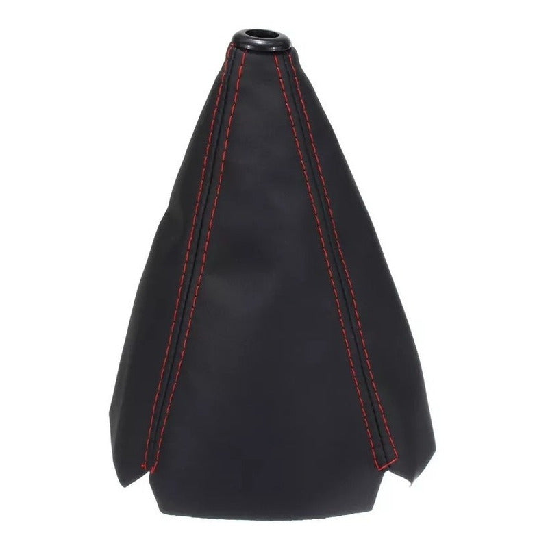Funda Cubre Palanca De Cambios Eco Cuero Negro Auto Universa