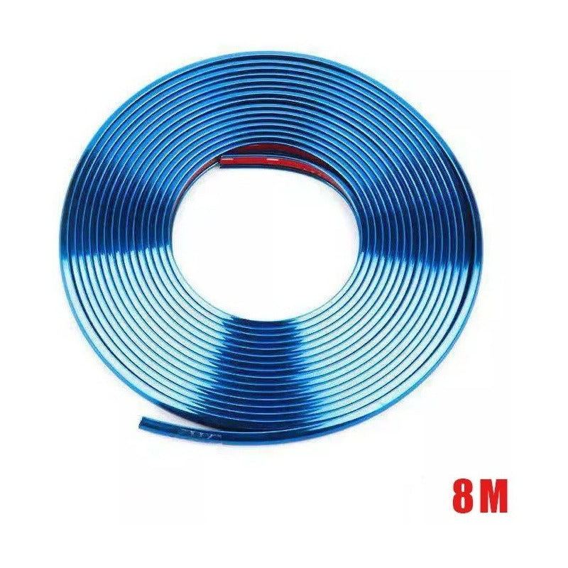 Moldura Para Llantas Decorativa Y Protectora Auto Tuning Ryc