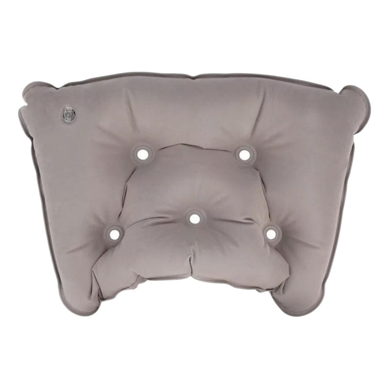 Kit De Viaje Inflable Cojín Cuello Lumbar Asiento + Antifaz