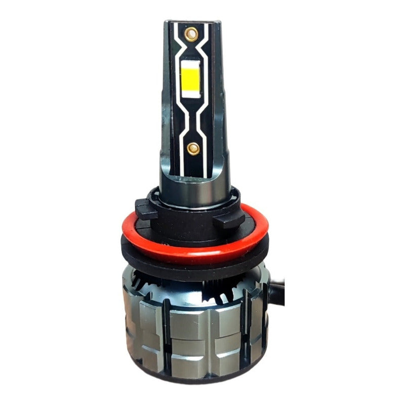 Kit X2 Ampolleta Turbo Led 8v-48v 28000l 280w Conector H11