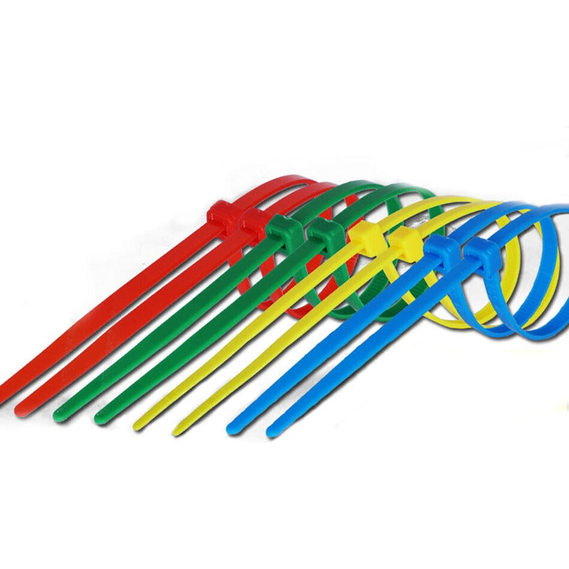 Set 150 Amarras Plásticas 2.5x100mm + Cortador Pela Cable
