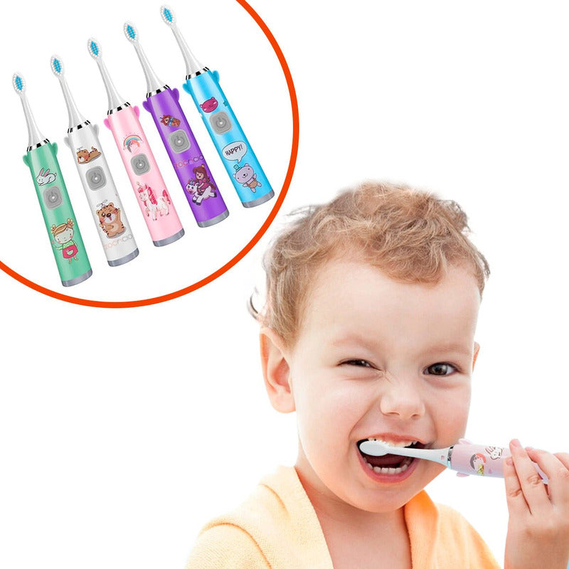 Cepillo De Dientes Para Niños Eléctrico Recargable Repuesto