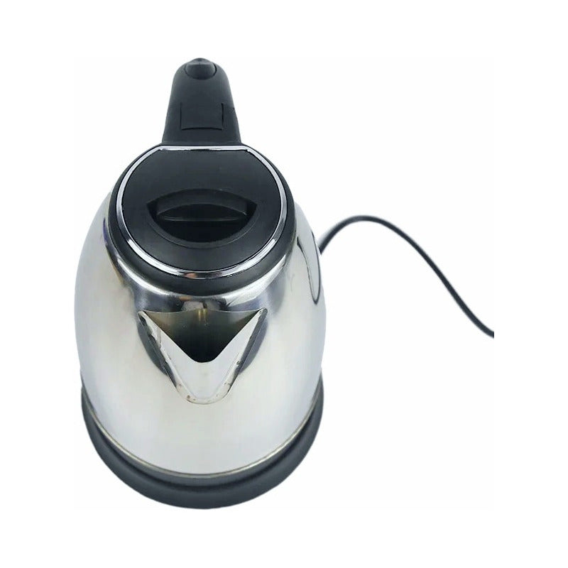Hervidor Eléctrico Cromado De Acero Inoxidable 2l 1500w /ryc