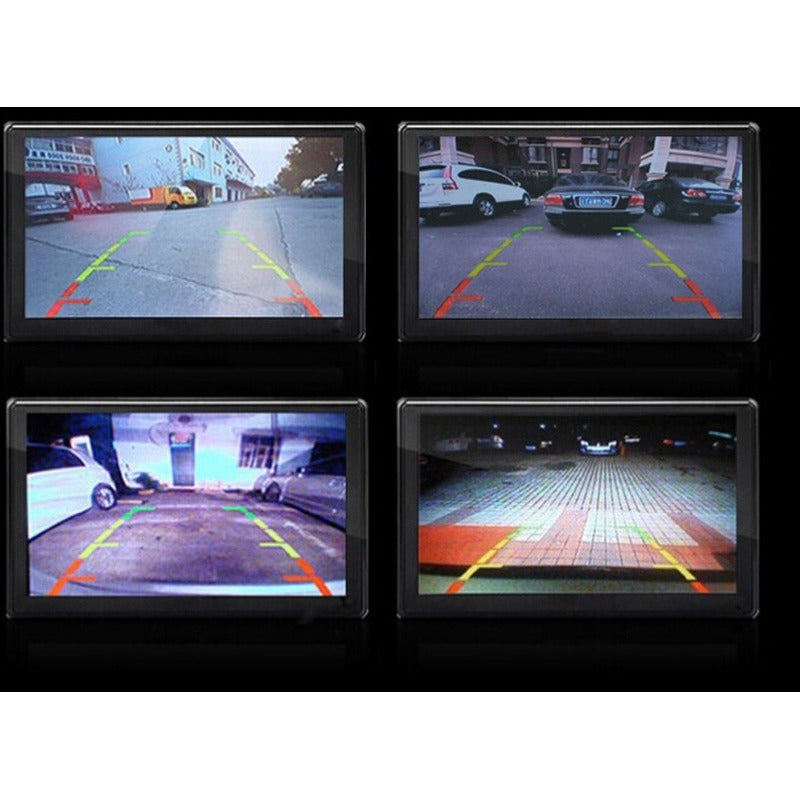 Camara De Reversa Hd Embutida 8 Led Retroceso Vision Nocturn