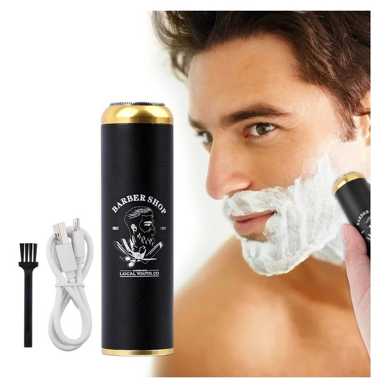Rasuradora Máquina De Afeitar Barba Portátil Recargable /r&c