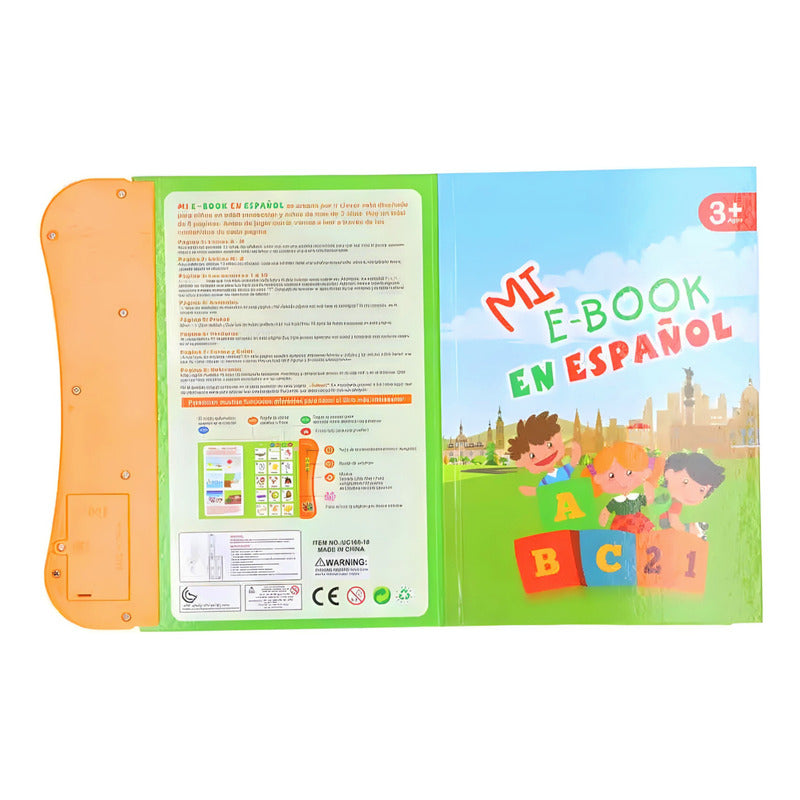 Libro Interactivo Con Sonido En Español Niño/niña Aprendizaj