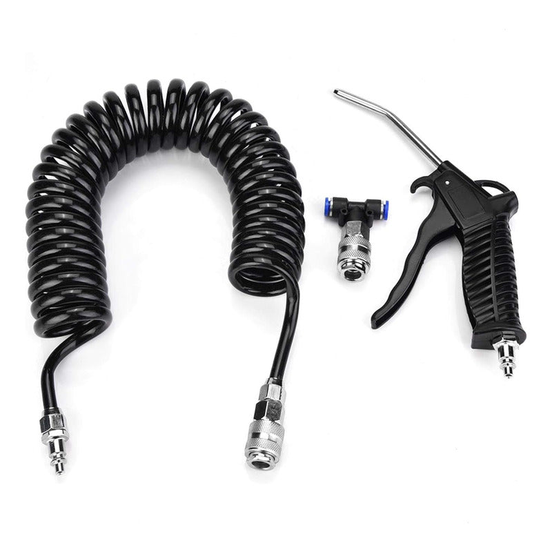 Pistola De Aire Adaptador Pistola Sopladora Con Manguera 5mt