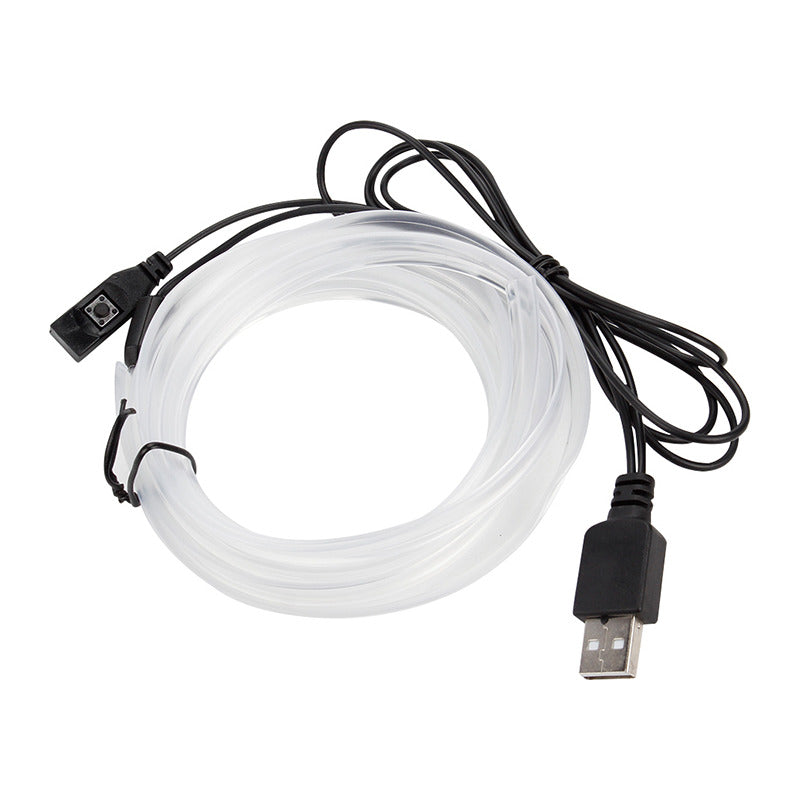 Hilo Neon Decorativo Usb Luz Rgb 2mt Interruptor Auto Tuning