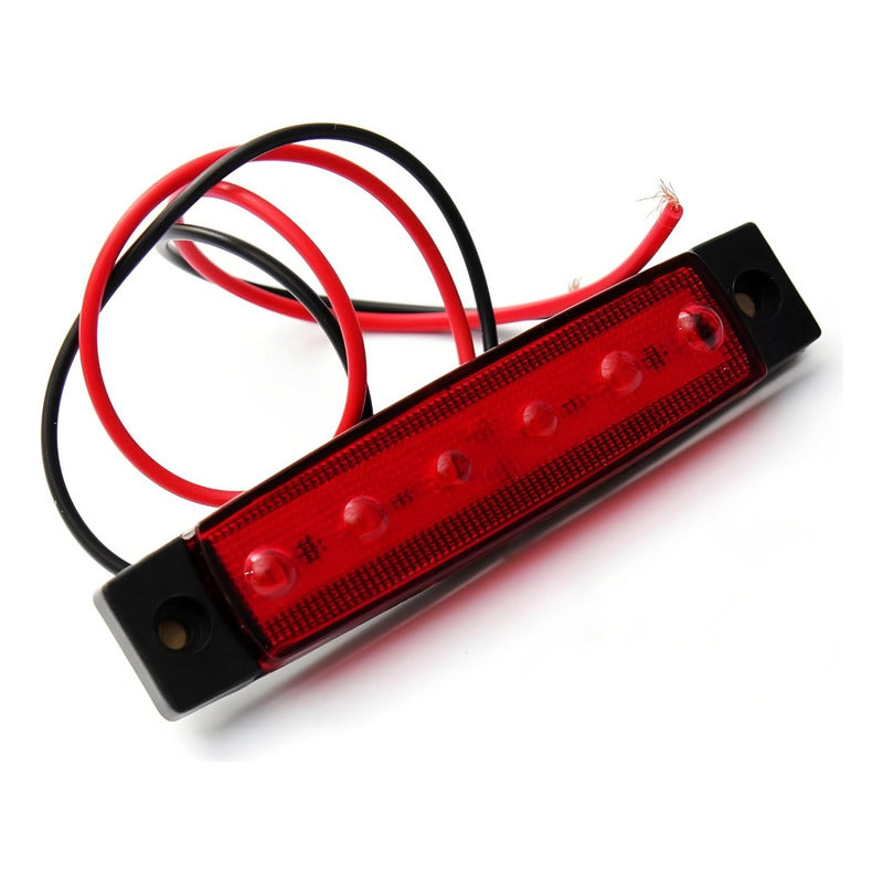 X30 Luz Led De Trocha Lateral Posición Bivoltaje 12-24v 6led