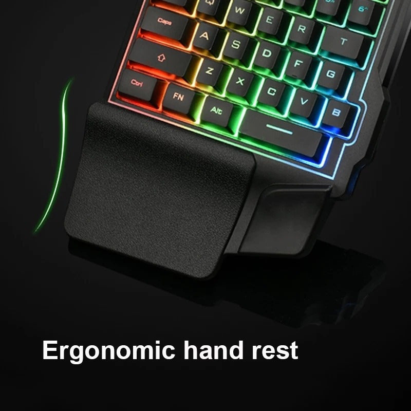 Teclado Gamer Pc Inker K7 35 Teclas Rgb / R&c