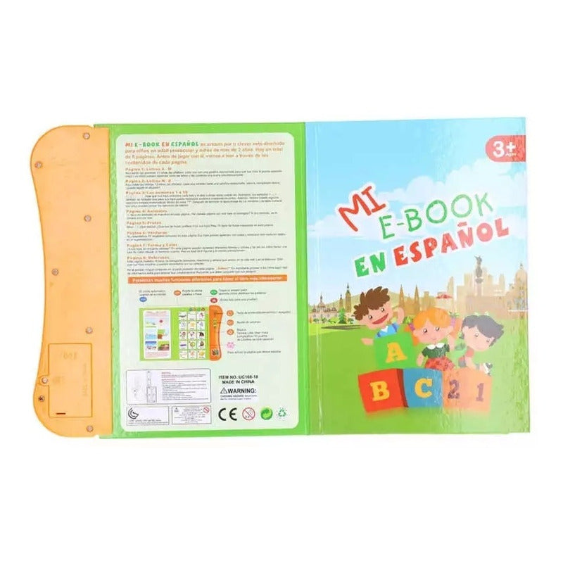 Libro Interactivo Con Sonido En Español Niño/niña Aprendizaj
