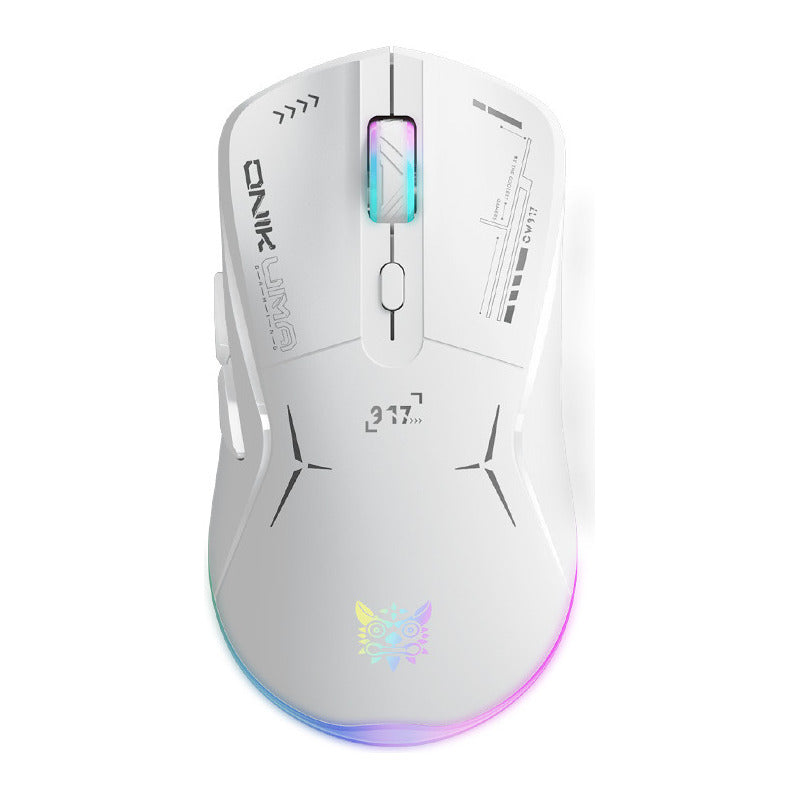 Mouse Gamer Inalambrico Onikuma 7 Botones 4800dpi Rgb Recarg