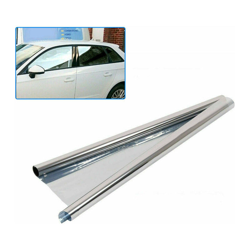 Papel Polarizado Espejo 5% Auto Casa Rollo 3mt X 75cm /ryc
