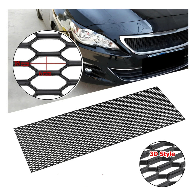 Malla De Parachoque Rejilla Abs Panal Auto Tuning Universal
