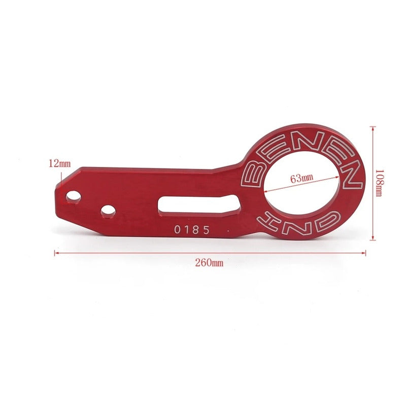 Gancho Remolque Tow Hook Trasero De Arrastre Tuning /r&c